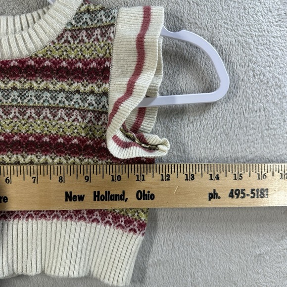 Matilda Jane MJC Heart to Heart Stardust Striped Sweater Vest Toddler Size 2 - Picture 5 of 7